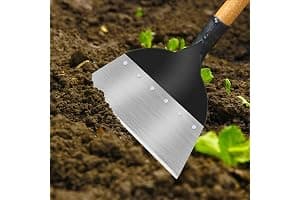 Pala de Limpieza de JardíN,Pala de Limpieza de JardíN Multifuncional,Pala de Limpieza Multifuncional Adecuado para Desmalezar, Palear Nieve y Limpiar Granjas (23cm)