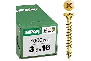 Spax M26222 - Tornillo abc spax-s 3.5x16 cabeza abellanada bricomatado