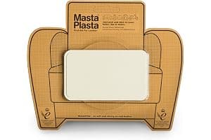 MastaPlasta Parche Autoadhesivo PREMIUM para Reparación Instantánea de Cuero y Otros Tejidos. MARFIL. 10cm x 6cm. Primeros Auxilios para sofás, Asientos de Coche, Bolsos, Chaquetas