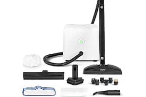 Dupray Neat Limpiador a Vapor. Potente limpiador de vapor multifunción para el hogar: suelos, baldosas, juntas, colchones, muebles, ventanas, coche y más (17 Piezas con Neat)
