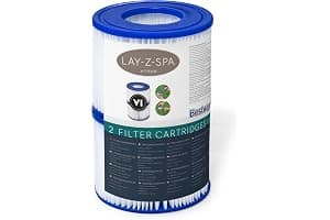 Lay-Z-Spa Hot Tub Filter Cartridge VI for All Lay-Z-Spa Models - 1 x Twin Pack (2 Filters)
