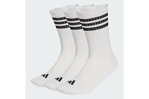 adidas Unisex CALCETINES CLÁSICOS ACOLCHADOS SPORTSWEAR 3 STRIPES (3 PARES)