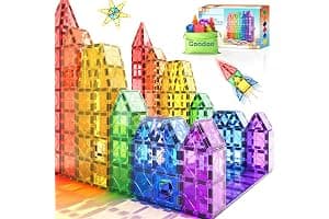 Bloques Magnéticos de Construcción Juguete Educativo Montessori para Niños y Niñas de 2 y 3 Años Bloques Magnéticos para Construcción Infantil Juguetes para Niños 2 Años Juguetes para Niños 3 Años