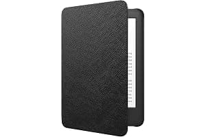 MoKo Case Fits 6" All-New Kindle (11th Generation-2024/2022 Release), Lightweight Shell Cover with Auto Wake/Sleep for 11th Gen e-Reader, Black