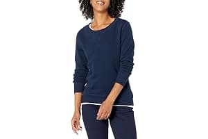Amazon Essentials Women's Fleece Crewneck Pullover Sweatshirt (Available in Plus Size)