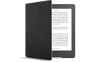 Forefront Cases Funda para Kobo Aura Edition 2 (Modelo: N236, 2016) - Delgado, Ligera y Protectora Funda para Kobo Aura Edition 2 (6") - Smart Auto Sueño Estela Función (Carcasa) - Negro
