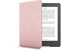 Forefront Cases Funda para Kobo Aura Edition 2 (Modelo: N236, 2016) - Delgado, Ligera y Protectora Funda para Kobo Aura Edition 2 (6") - Smart Auto Sueño Estela Función (Carcasa) - Oro Rosa