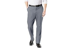 Dockers Men's Classic Fit Signature Khaki Lux Cotton Stretch Pants