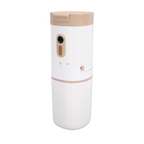 Jelquix Portable Coffee Maker with Grinder 7 Settings
