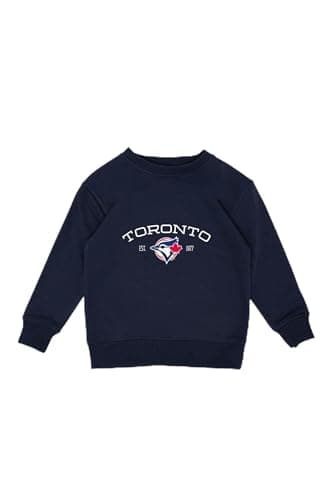 Gertex MLB Kids/Youth Navy Crew Neck Toronto Blue Jays (ALT Logo Small)