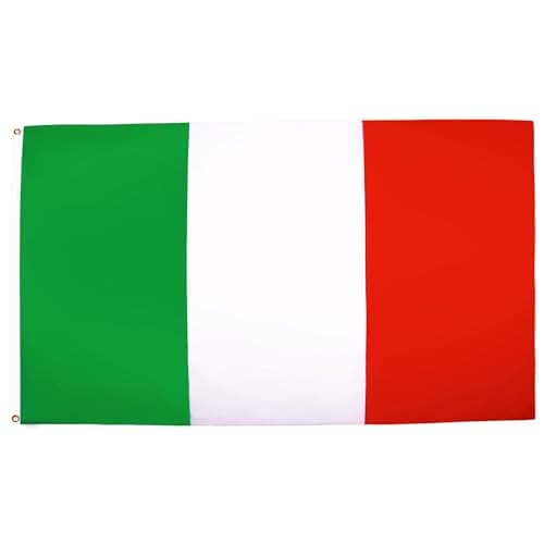 AZ FLAG - Italy Flag - 90x60 Cm - 100D Polyester Italian Banner With Two Metal Grommets - Fade Resistant - Vivid Colors - 2' x 3' Feet - 2x3 Ft