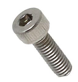 iexcell 100 Pcs M4 x 12mm Thread Pitch 0.7 mm Stainless Steel 304 Hex Socket Head Cap Screws Bolts Kit
