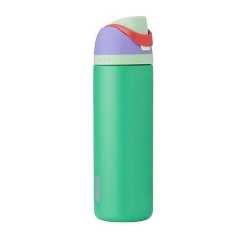Owala Disney Princess FreeSip Insulated Stainless Steel Water Bottle with Straw for Sports and Travel, BPA-Free Sports Water Bottle, 24 oz, Ariel