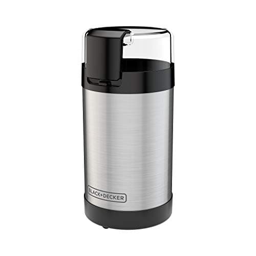 Black & Decker CBG110SC Easy Touch Electric Smartgrind Coffee & Spice Grinder, Black