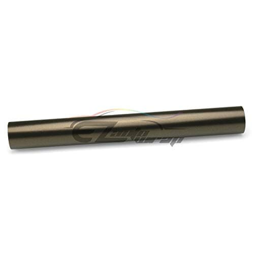 4"x8" (10cmx20cm) Sample Black Bronze Matte Metallic Satin Pearl Vinyl Wrap Sticker Sheet Film Car Auto Vehicle DIY Decal Bubble Free Air Release Self Adhesive Peel and Stick