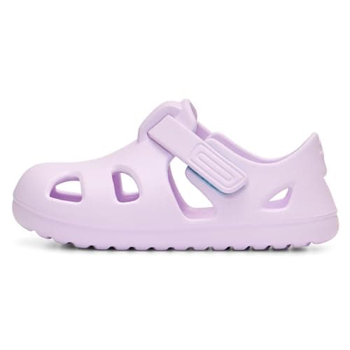 Ten Little Splash Sandals for Toddlers Kids & Baby, Lavender Purple, Size 6