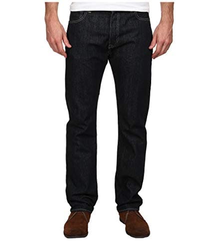 Levi's 501 Original Fit Men's Jeans (Regular and Big & Tall), Clean Rigid, 36W x 30L