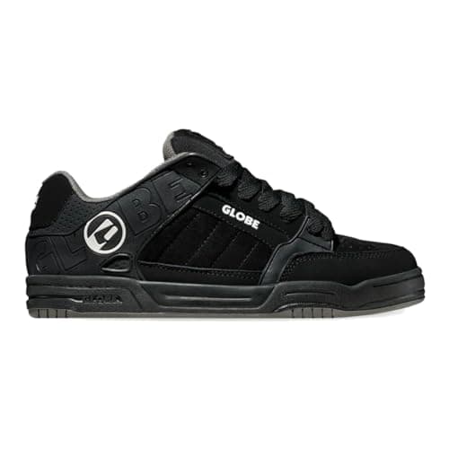 Globe Mens Tilt Skateboard Shoes GBTILT,Black/Black TPR,10.5