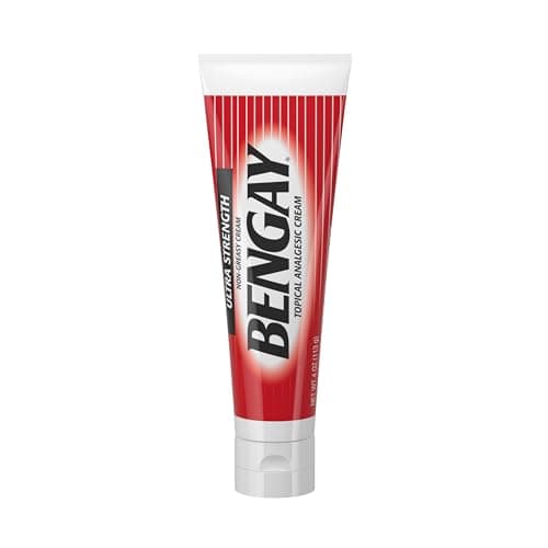 Bengay Ultra Strength Cream, Camphor Menthol & Methyl Salicylate, 4 oz