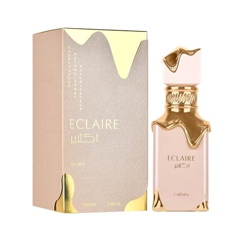 Lattafa Eclaire Eau de Parfum Spray for Women, 3.4 Ounce