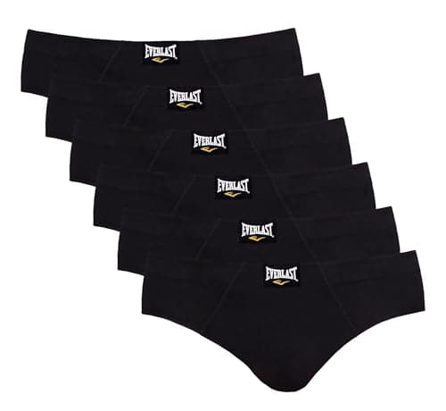 6 pk Brief-Full Black-XL