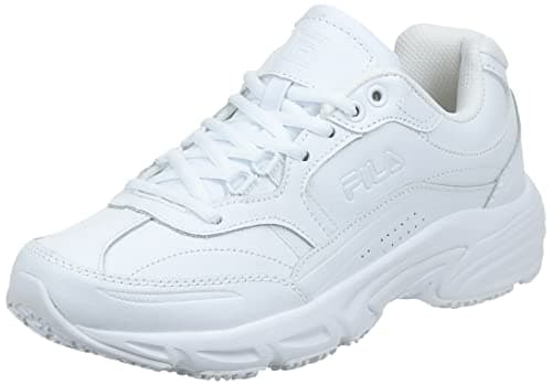 Fila Women's Memory Workshift Training Shoe,White/White/White,5 W US