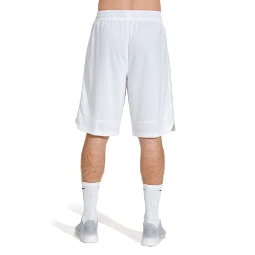 Nike Unisex Everyday Cushioned Training Crew Socks (6 Pairs), White/Black, Medium