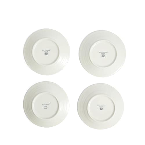 Royal Doulton 1815 Bright Plate 6.3in Multicolour, Mixed Pattern Set of 4