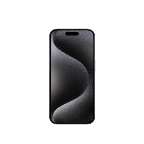 Apple iPhone 15 Pro, 256GB, Black Titanium - Unlocked (Renewed)