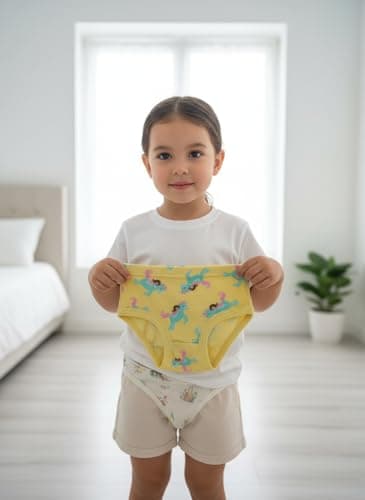 Benetia Girls Briefs Teen Underwear Cotton Size 10-12 Years Old 7-Pack