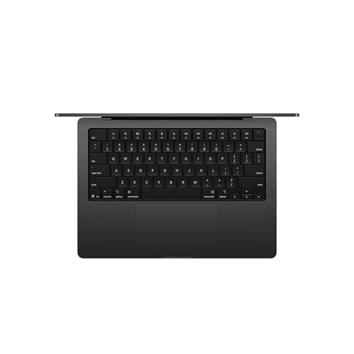 Apple 2025 MacBook Pro Laptop with Apple M5 chip with 10‑core CPU and 10‑core GPU: Built for AI, 14.2-inch Liquid Retina XDR Display, 16GB Unified Memory, 512GB SSD Storage; Space Black