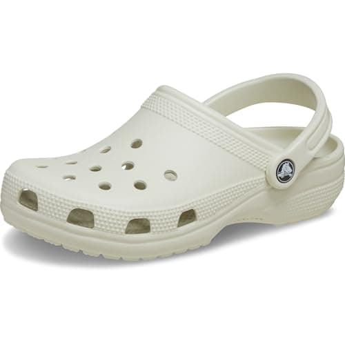 Crocs Unisex-Adult Classic Clog, Clogs for Women and Men, Linen, 9 Women/7 Men