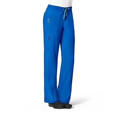 Carhartt Plus Size Cross-Flex Women's Utility Scrub Pant Tall, Royal, 3X-Large