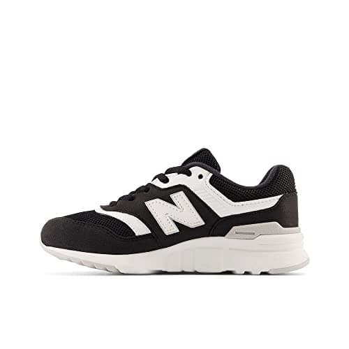 New Balance Girls Kids 997H Lace-up Sneaker, Black/Marblehead/Summer Fog, 5 Toddler
