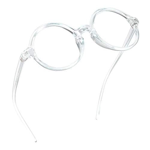 LifeArt Blue Light Blocking Glasses, Anti Eyestrain, Computer Reading Glasses, Gaming Glasses, TV Glasses for Women Men, Anti Glare (Clear, +1.75 Magnification)