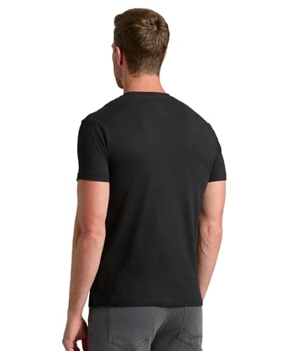 True Classic Mens T-Shirts – Short Sleeve Crew Neck T Shirts for Man, Cotton Blend Novelty Tshirt for Men, T-Shirt Homme, Pack of 2, Monochrome, XL