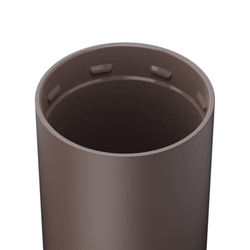 BrüMate Strova 18oz 100% Leakproof Insulated Coffee Mug | Ceramic-Lined Interior | Built-In Silicone Sleeve for Travel | Locking Flip Lid (Java)