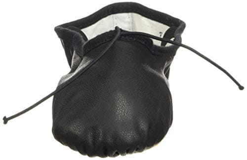 Bloch Women's Dansoft Full Sole Leather Ballet Slipper/Shoe Dance, Black, 3