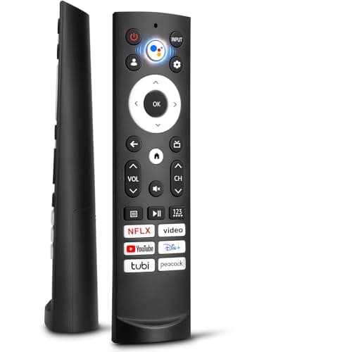 Voice Remote Control Replacement for Hisense Smart Google TV,Compatible with Hisense QLED UHD Mini-LED ULED Google TVs