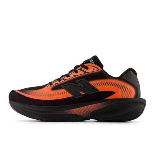 New Balance Men's Ellipse v1 Running Shoe, Tangerine Heat/Black, 9.5