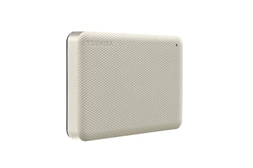 Toshiba Canvio Advance 4TB Portable External Hard Drive USB 3.0, White - HDTCA40XW3CA