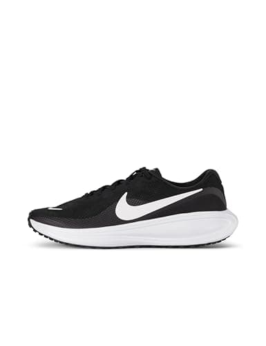Nike Men's Revolution 8 Road Running Shoes, Black/White-Black, 9