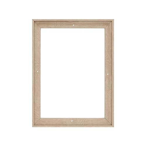 Pixy Canvas Floater Frame 16x20 for 1-1/2 (1.5) inch Deep Canvas Paintings/Canvas Prints/Wood Canvas Panels/Wall Art/Wall Decor/Home Decor/Artwork (Nordic White Oak, 16 x 20 inch, Portrait)