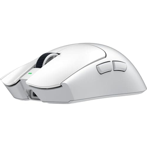 Razer Viper V4 Pro Wireless Esports Gaming Mouse – 50g Ultra Lightweight, Fast & Precise, 50K DPI Optical Sensor, 8K Polling, Gen-4 Optical Switches, Scroll Wheel, USB-C Charging, for PC & Mac – White