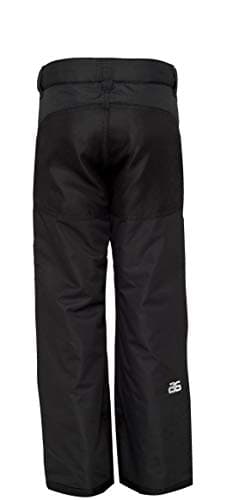 Arctix Youth Snow Pants with Reinforced Knees and Seat, Black, Large Husky