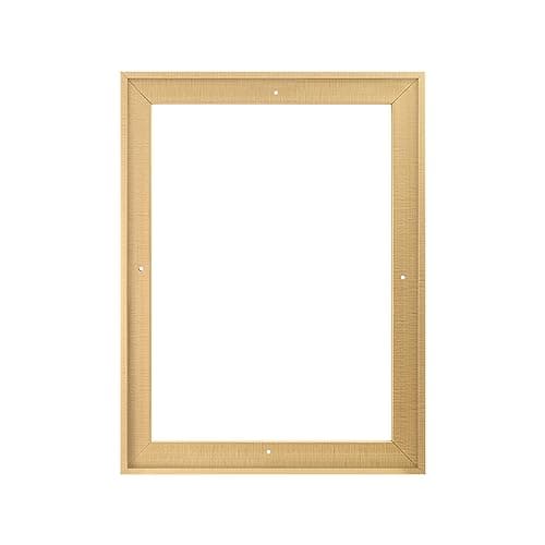 Pixy Canvas Floater Frame 16x20 for 1-1/2 (1.5) inch Deep Canvas Paintings/Canvas Prints/Wood Canvas Panels/Wall Art/Wall Decor/Home Decor/Artwork (Brass Gold, 16 x 20 inch, Portrait)