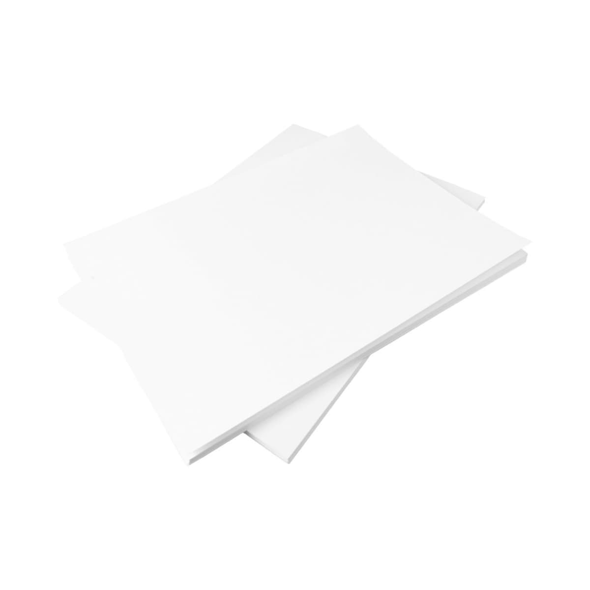 Hawksbill A4 Card Paper White 225GSM 100 Pack Premium Cardstock for Arts Craft Home and Office Use
