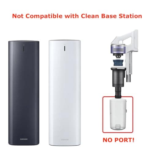SCREENTRONICS Dust Cup Canister Replacement Part for Samsung Jet Cordless Stick Vacuum Jet 60 Jet 70 Jet 75+ Jet 90 – High-Capacity Bin – Not Compatible with Clean Station Auto Empty Base Models