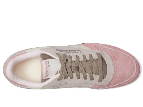 Reebok Unisex Classic Leather Sneaker, Sand/Hazy Grey/Dusty Rose, 10.5 Women/ 9 Men