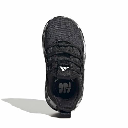 adidas Unisex-Baby Lite Racer Adapt 8.0, Black/Grey/Carbon, 9